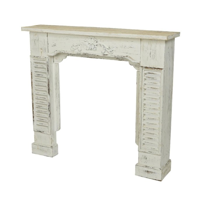 CAMINO IN LEGNO 23X115XH100 BI